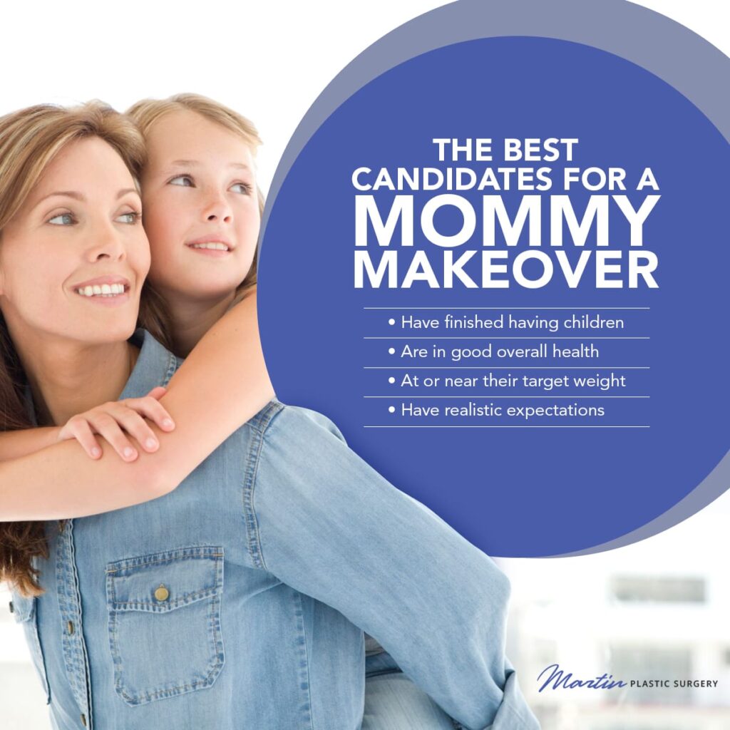 The Best Candidates For A Mommy Makeover Infographic 